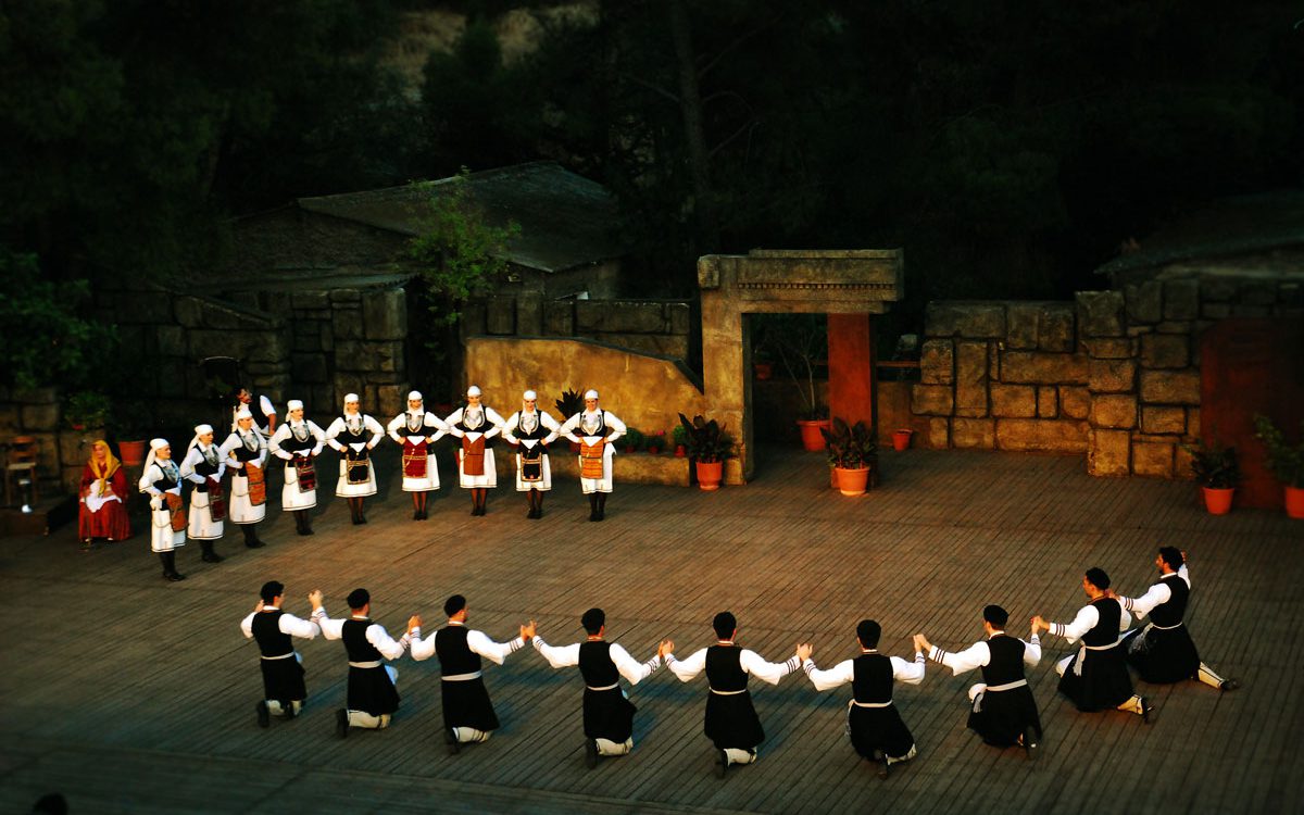 Athens – A Heady Mix of Grace and Melody Greek Dance Dora Stratou Theatre